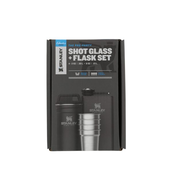 Stanley The Pre-Party Shotglass + Flask Set